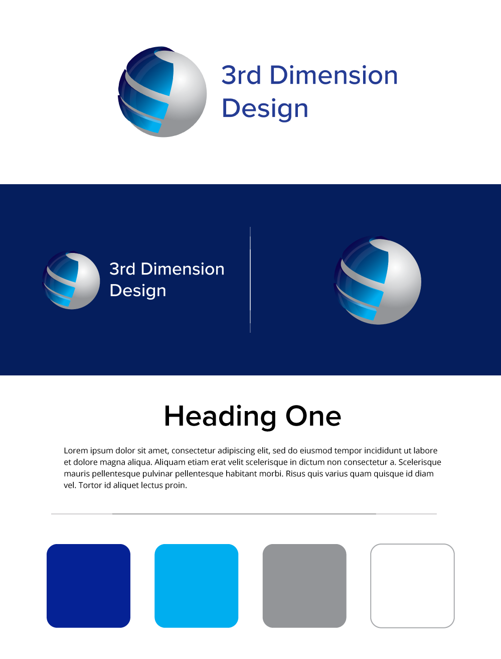 3DD Branding sheet